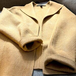 Linda Allard for Ellen Tracy wool unlined jacket